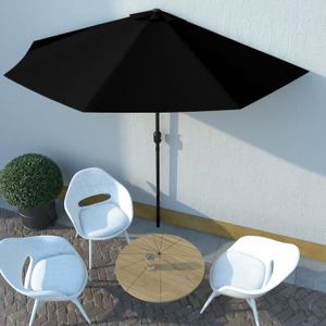 PARASOL GAR - JARDIN - Anti-UV Parasol de balcon avec mât 