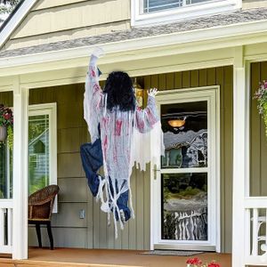 JOYIN Squelette Rampant d/'halloween Sort de la Terre avec des Traces de Sang pour Décoration de Jardin//de Maison Hantée//de Cour Accessoires de Fêtes