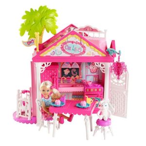 POUPÉE Poupée Barbie - La Villa De Chelsea - BDG50 - Mixte - Adulte - Rose