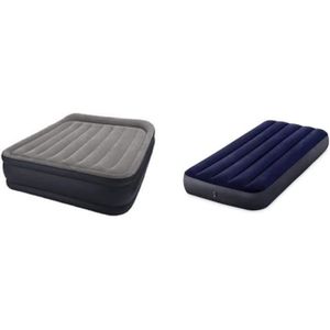 LIT GONFLABLE - AIRBED Intex lit Gonflable Deluxe Pillow Rest Raised - él