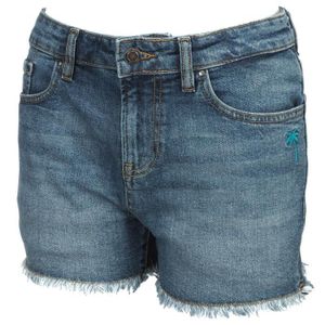 SHORT Short Bermuda en jean bleu marine pour fille - Teddy Smith