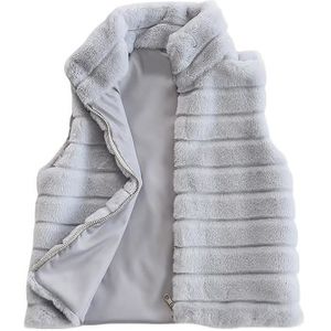 Veste sans manche fausse fourrure Cdiscount