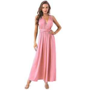 robe rose de ceremonie