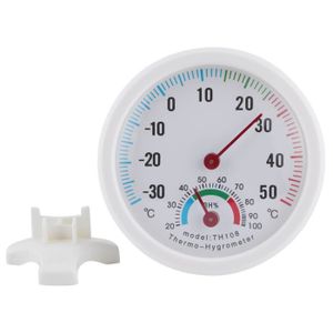 MESURE THERMIQUE Tbest Humidimètre Compteur de température d'humidité, 4 pièces thermomètre à cadran hygromètre electronique micro-controleur
