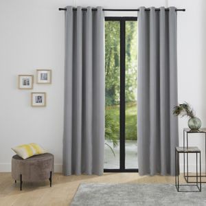 Rideaux Occultants MRTREES Lot De 2 - 132x240cm, Lin Naturel, 100% Opacité, Isolation Thermique, Vert Olive