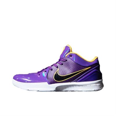 Kobe 4 protro on sale undefeated los angeles lakers