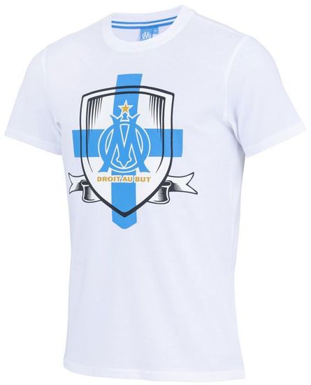 OLYMPIQUE DE MARSEILLE T-Shirt Om - Collection Officielle Taille Enfant