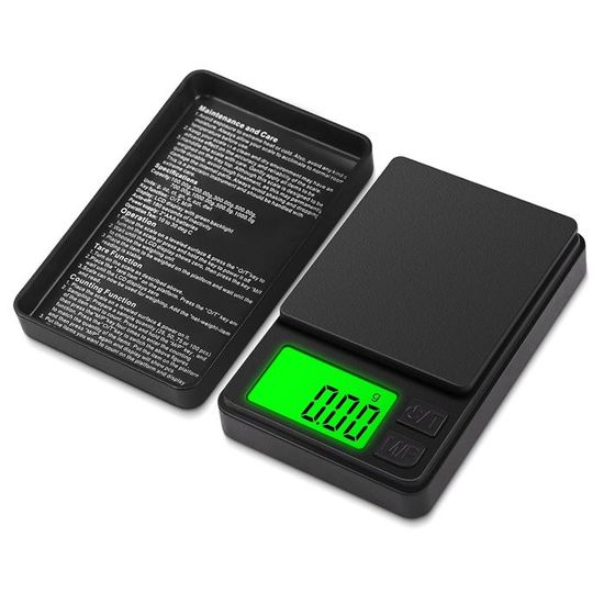 TRAHOO-Balance de Precision 0,01g x 1000g, Balance de Cuisine avec ...