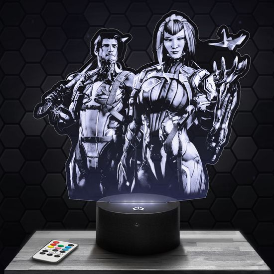 Lampe 3D - Warframe 1999 - Arthur et Aoi - Jouet, Figurine, Cadeau ...