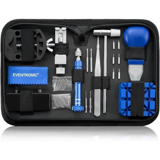 Kit Complet D'outils Pour Réparation De Montres - Ouvre-boîte, Extracteur De Bracelet, Tournevis, Goupilles - À Domicile - 5