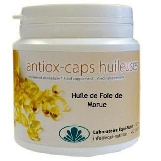 Huile de foie de morue - 90 gélules - Cdiscount Au quotidien