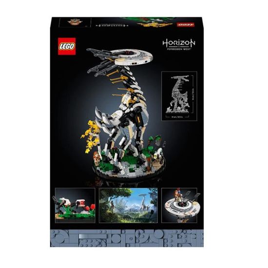 LEGO 76989 Horizon Forbidden West : Grand-Cou, Décoration d'Intérieur, Maquette pour Adultes à Construire, avec Figurine,