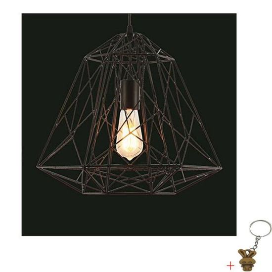 Abat-jour Suspendu Victorien Rouge Bordeaux - 6 Tailles Au Choix - Style Traditionnel Avec Franges