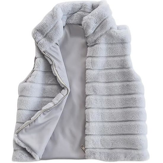 Générique Gilet Sans Manche Femme Polaire Veste Grande Taille