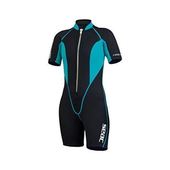 Combinaison Shorty Néoprène Seac Ciao Lady 2.5mm - Plongée, Natation, Sports Aquatiques