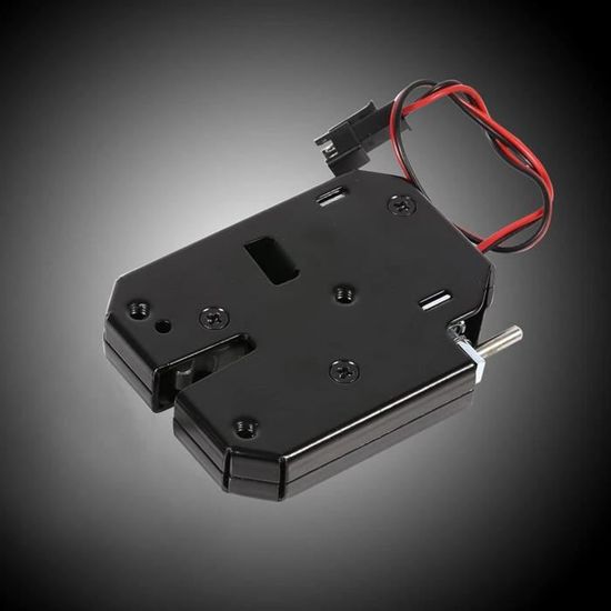 Serrure Électronique, 12 V Mini Serrure Électrique Solénoïde De Montage Pour Porte D'Armoire