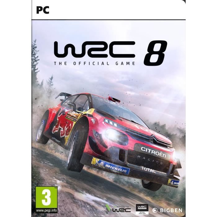 WRC 8 FIA World Rally Championship Jeu PC