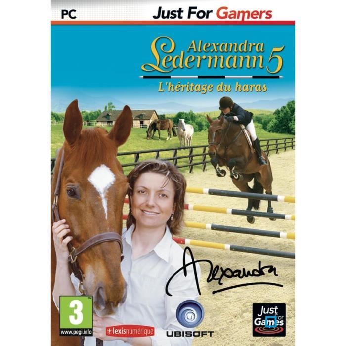 Just For Games Alexandra Ledermann 5 L'Héritage Du Haras Jeu PC