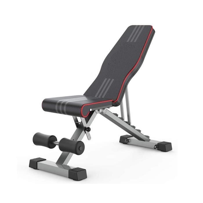 Banc de musculation banc réglable pliable entraînement maison