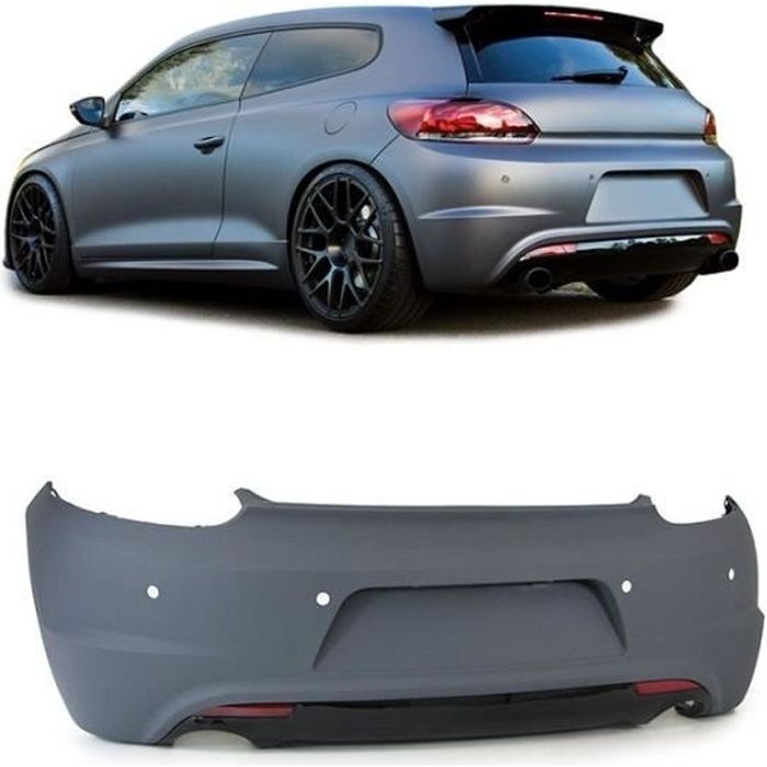 Noir unterboden Spoiler arrière BCD extrêmement pour Peugeot Ludix Blaster Ref. bdc00602 