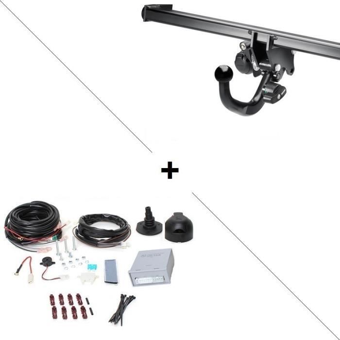 Thule Brink - Attelage Citroen C4 Picasso 5 places (-06-13) RDSOD + faisceau universel 7 broches + boitier électronique - Jusque