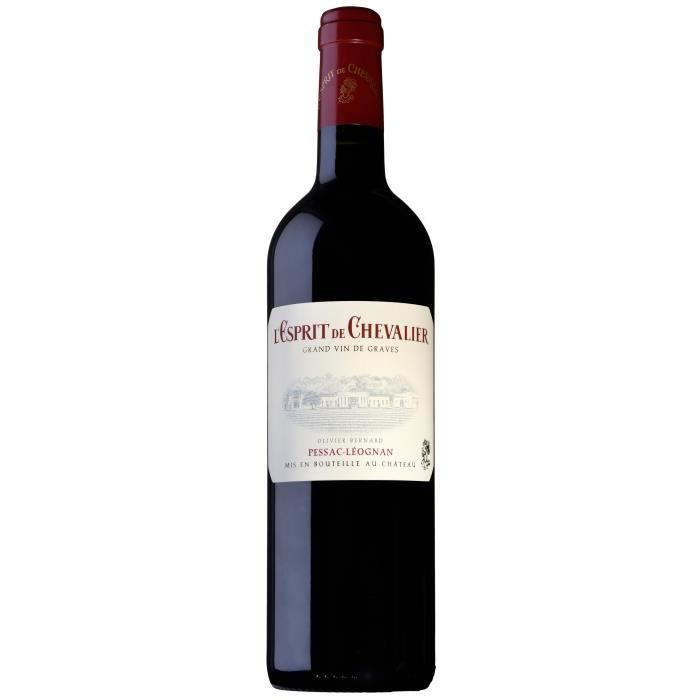 Esprit de Chevalier 2016 - Pessac Leognan rouge AOC - vin rouge de Bordeaux - 1 bouteille.