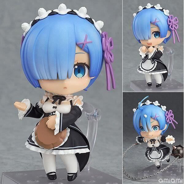 ME421 Re: La vie dans un monde différent de Zero Rem 663 # Nendoroid Action Figurine