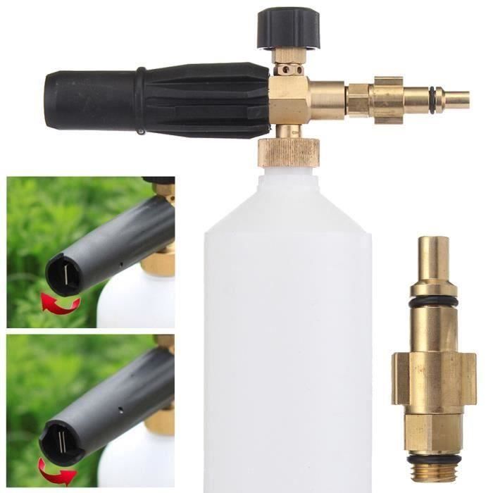 Neige Mousse Lance Savon Bouteille Pr Voiture Pression Pistolet de Lavage Vaporisateur Aw44978