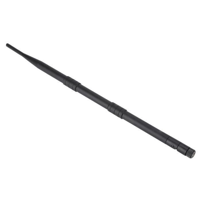 Sonew antenne WiFi Antenne omnidirectionnelle SMA WiFi SMA à gain élevé 380mm 9dBi 2.4G (3PCS) MLS25027