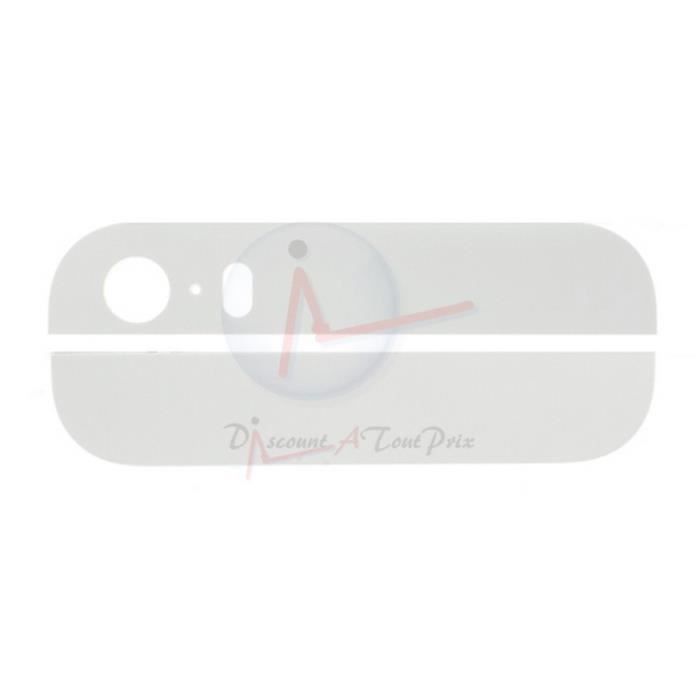 Vitres Arrière Haut et Bas Pour iPhone 5S Blanc