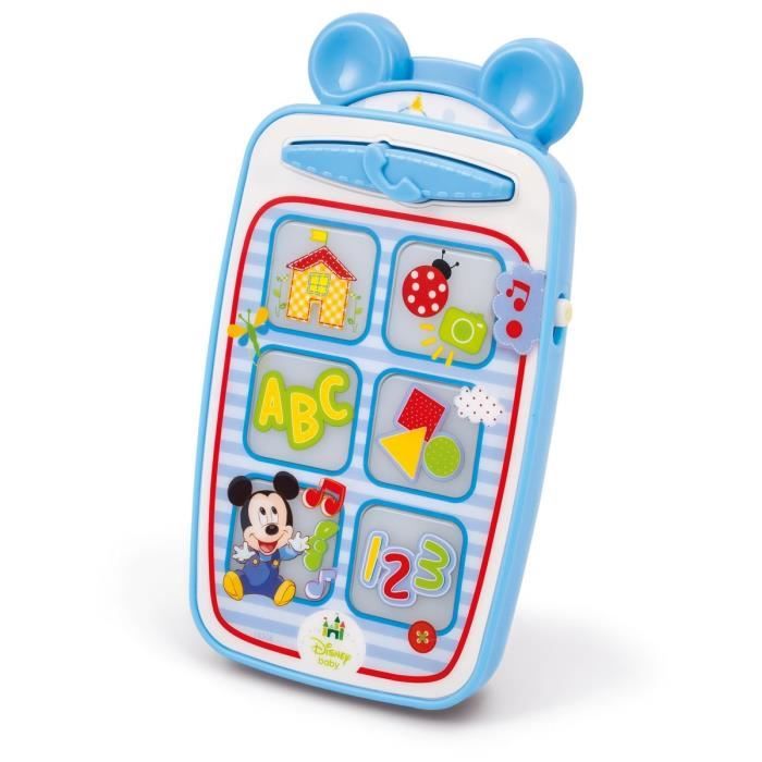 CLEMENTONI Disney Baby - Smartphone Mickey - Jeu d'éveil