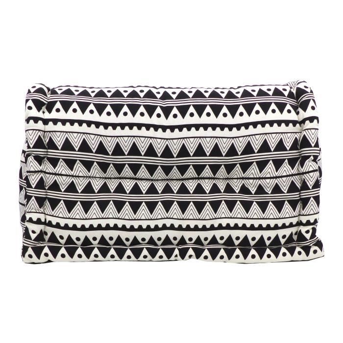 COTTON WOOD Cale-rein en Coton - 60 x H45 x 22 / 11 cm - Imprimé Djerba