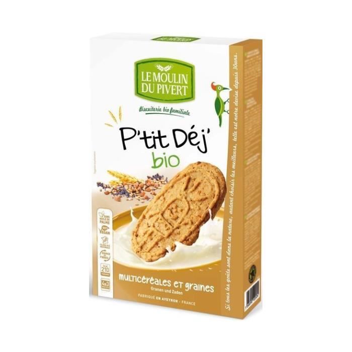 P’tit déj multicéréales & graines 190gr
