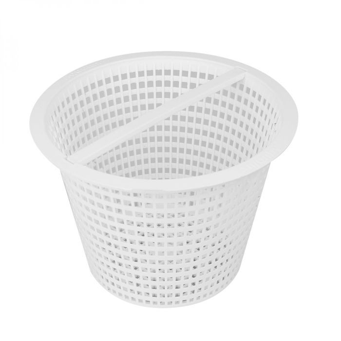 Panier rond pour skimmer de piscine - Diam 18.5 cm - Blanc