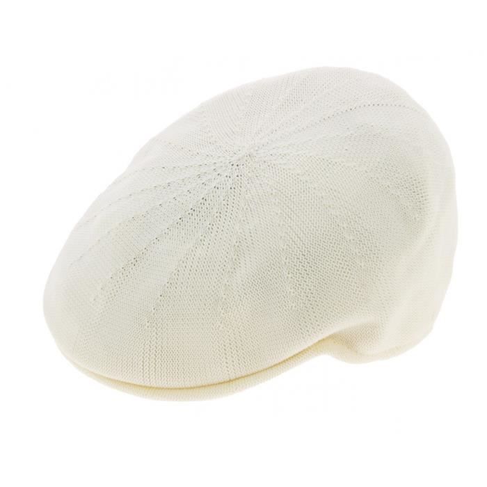 Casquette Plate Golfer Blanc Écru - Broner