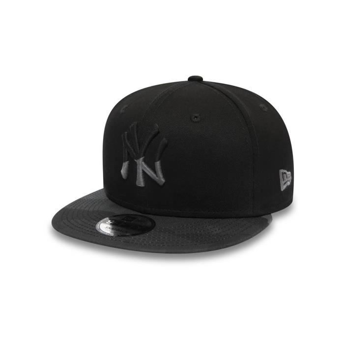 Casquette Snapback New Era Camo Essential 9Fifty New York Yankees Noir Midnight