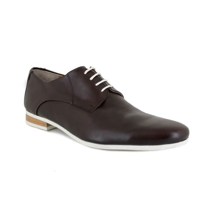 Derby Homme J.Bradford Cuir Marron JB-ELDFINN