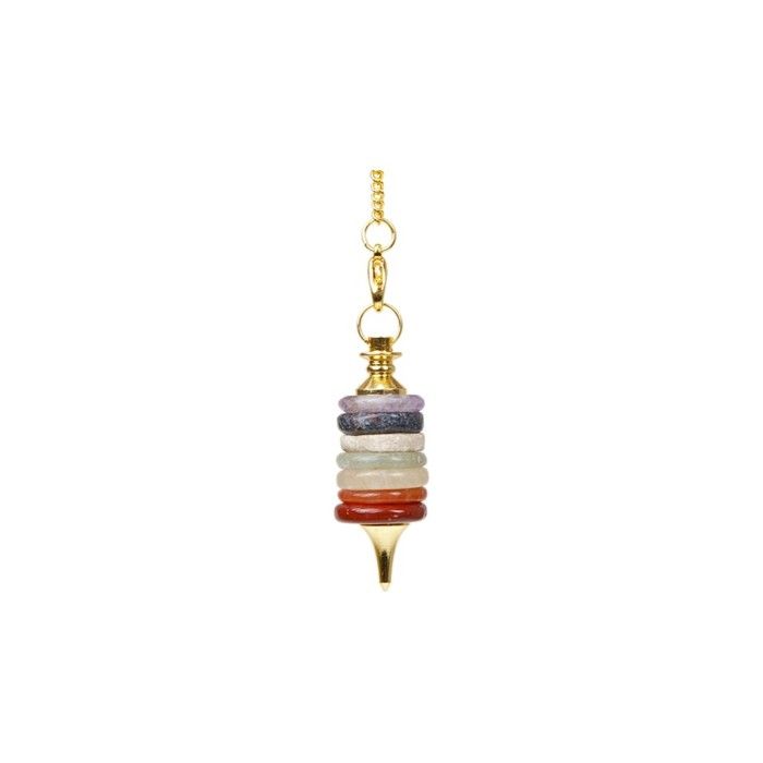 . Pendule 7 chakras.