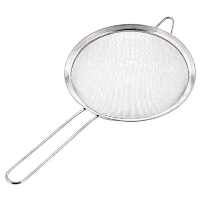 Fil de maille Passoire à huile passoire Cuillère Passoire Farine Passoire Tamis Tamis Cuisine Cuisine Outil de Cuisine Filtre Alimen