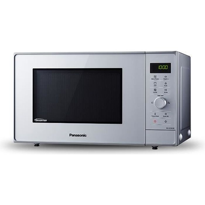 Panasonic NN-GD36HMSUG, Comptoir, Micro-onde combiné, 23 L, 1000 W, Rotatif, Toucher, Argent
