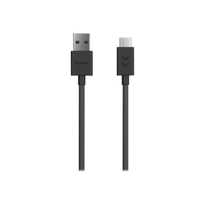 Sony UCB20 Câble USB USB (M) pour USB-C (M) USB 2.0 1 m noir pour Sony XPERIA XA1 Plus