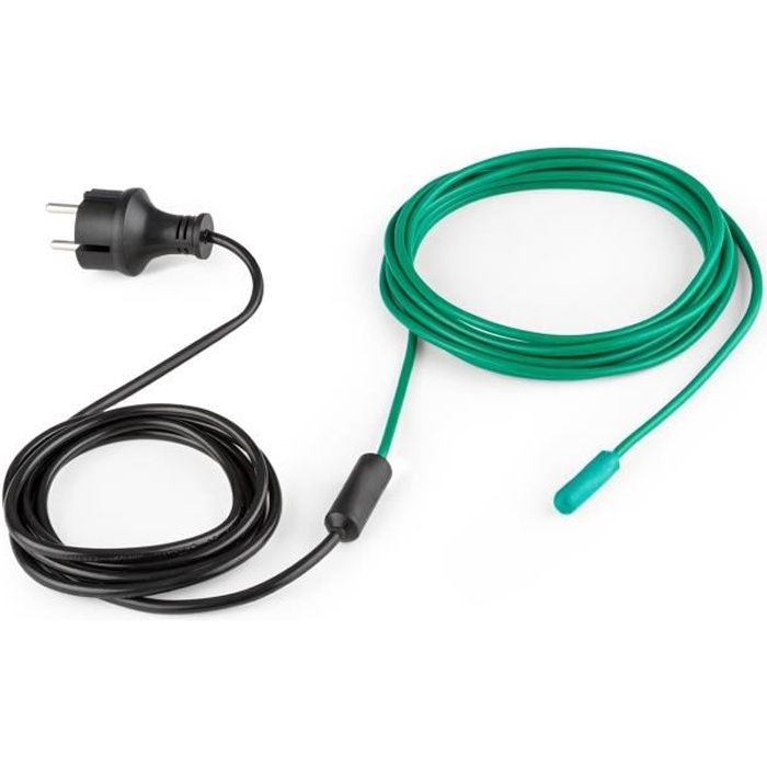 Waldbeck Greenwire Câble chauffant de 6m - Antigel - Chauffage pour plantes 30W IP44