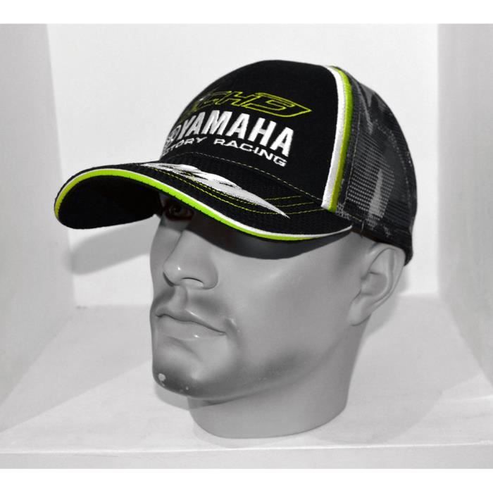 CASQUETTE YAMAHA FACTORY RACING M1 OFFICIELLE CAMO VERTE MOTO GP