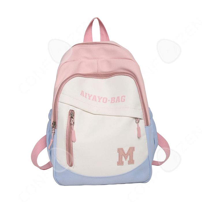 Backpack Petit Sac A Dos Rose Pale C Sac à Dos Scolaire 32x26x13cm