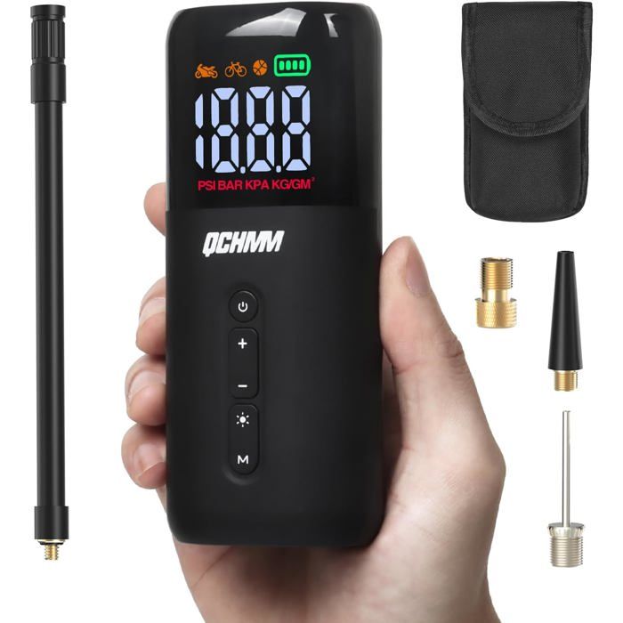 Pompe à vélo électrique 150PSI,Pompe Velo Electrique avec