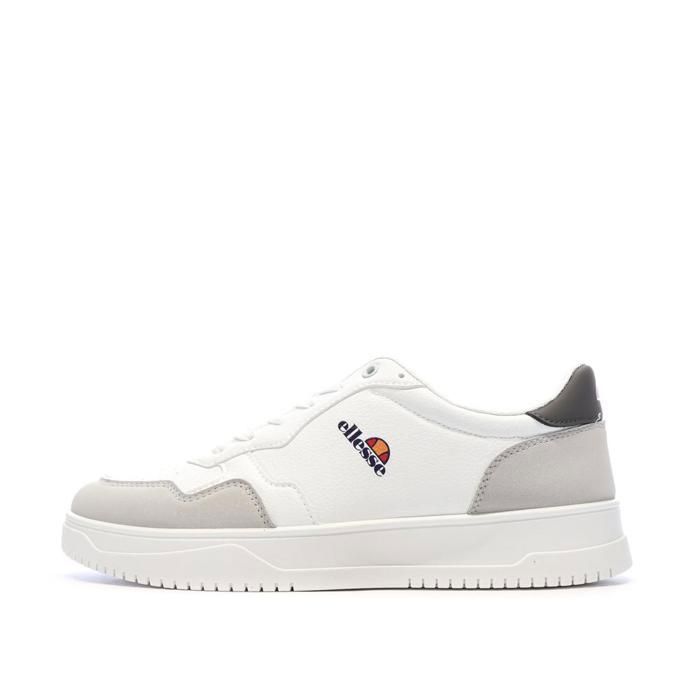Ellesse Baskets Blanches/Grises Homme Ellesse Pansit
