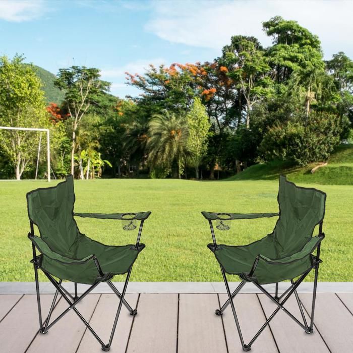 Chaise De Camping Pliable Ultra-Légère XUTUUDID – Sac De Transport Inclus, Assise Confortable Pour Plage, Pêche Et Randonnée