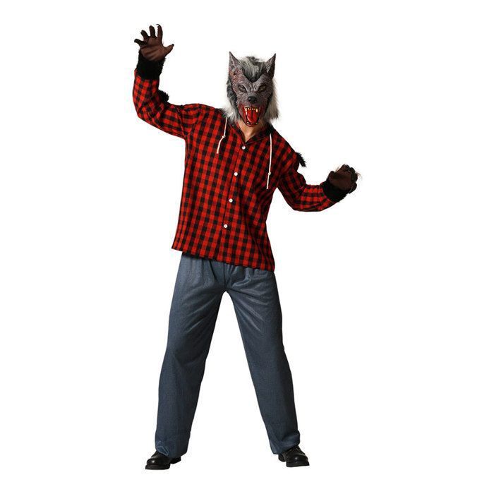 Budstfee Costume Loup-Garou Complet Avec Masque, Oreilles, Queue Et Pattes Pour Halloween Cosplay
