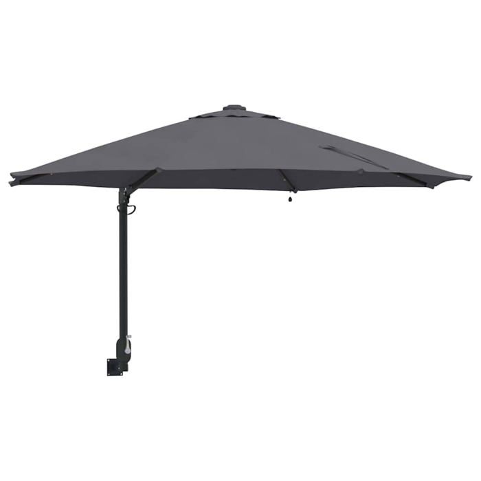 vidaXL Parasol de patio Polyester Grand Inclinable - vue 6