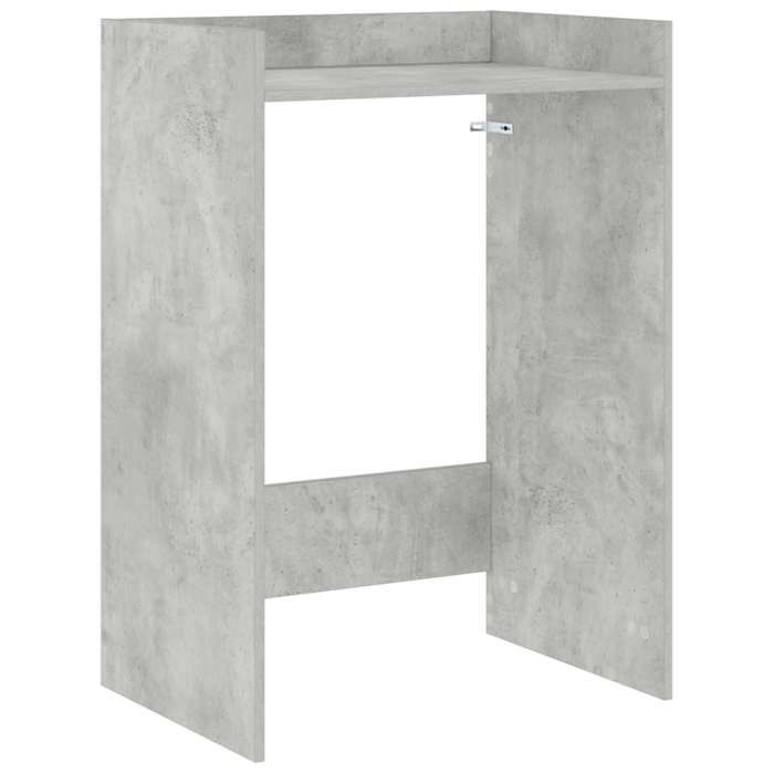 NEW 2026 Armoire pour machine à laver - 1 PC - meuble de salle de lavage - Béton 675x48x97 cm L4658